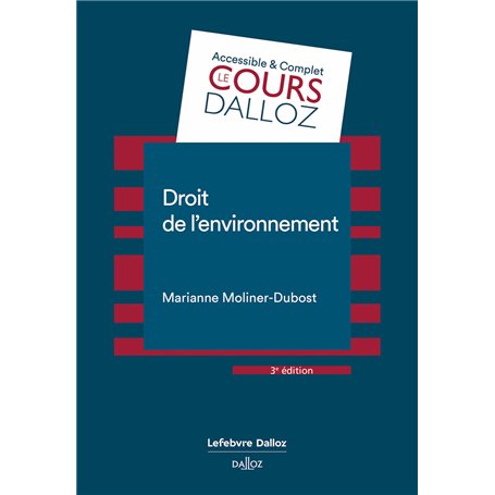 Droit de l'environnement. 3e éd.