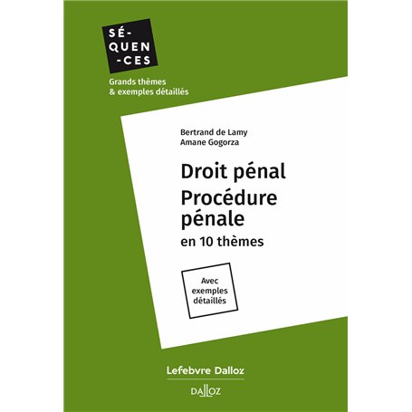 Droit pénal Procédure pénale