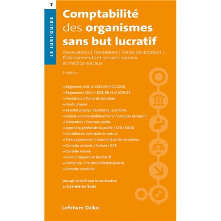 Comptabilité des organismes sans but lucratif. 5e éd.