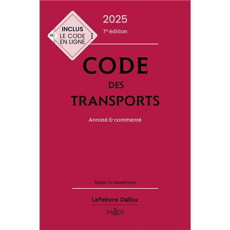 Code des transports 2025