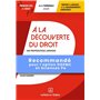 A la découverte du droit - Une propédeutique juridique