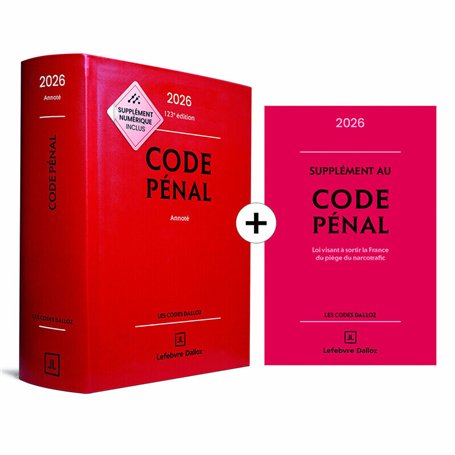 Code pénal 2026