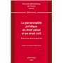 La personnalité juridique en droit pénal et en droit civil. Volume 241 - Essai d'une théorie générale