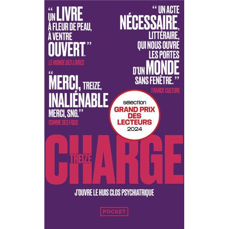 Charge - J'ouvre le huis clos psychiatrique