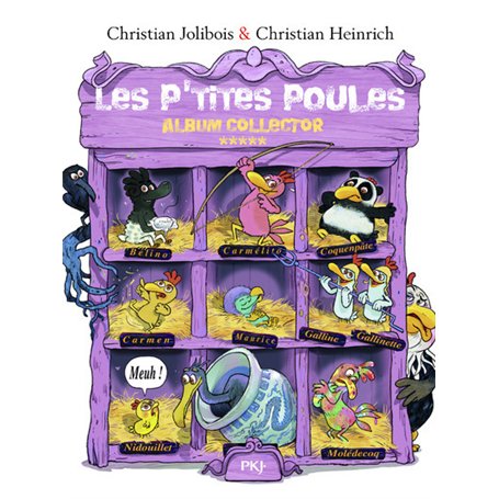 Les P'tites Poules - Album collector 5 (tomes 17 à 20)