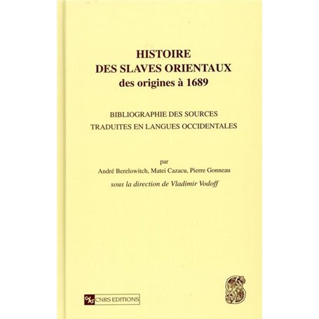 Histoire des slaves orientaux - des origines à 1689 37,72 €