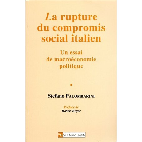 Rupture du compromis social italien 23,97 €