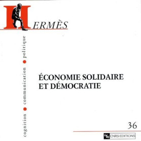 Hemès - tome 36 Economie solidaire et démocratie 22,50 €
