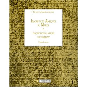 Inscrîptions antiques du Maroc 2 28,38 €