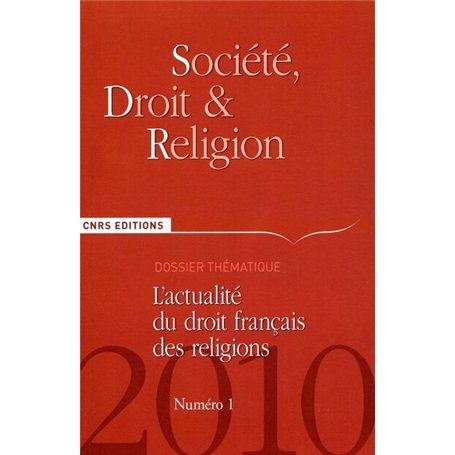 Société, droit et religion n°1 24,46 €