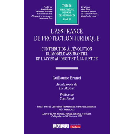 L'assurance de protection juridique 76,32 €