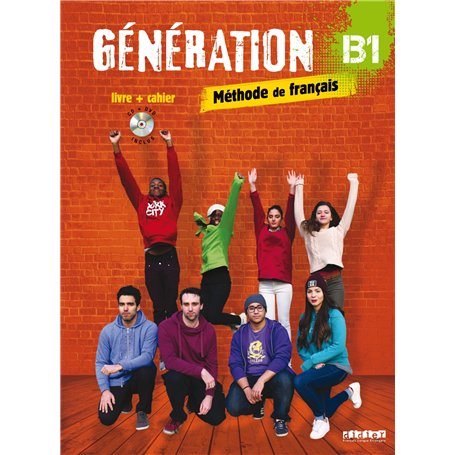 Génération B1 - Livre + Cahier + CD mp3 + DVD 23,58 €