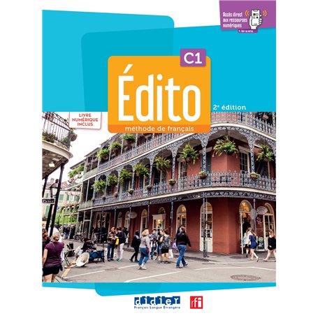 Édito C1 - édition 2022-2024 - Livre + cahier + numérique inclus