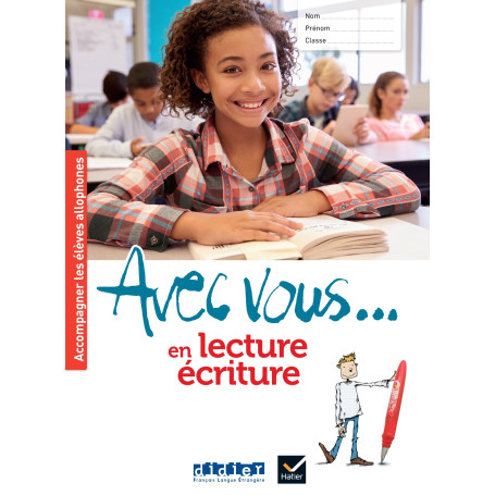 Avec vous... en lecture-écriture - Cahier + didierfle.app