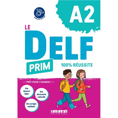 Le DELF Prim A2 100% réussite - Livre + didierfle.app