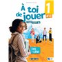 À toi de jouer 1 - Niv. A1.1 - Livre + cahier + didierfle.app