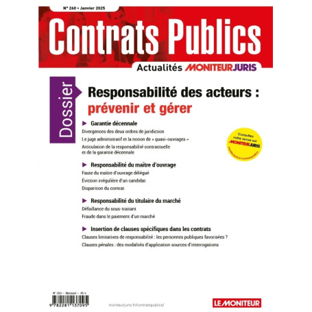 ACCP  n° 260 janvier  2025