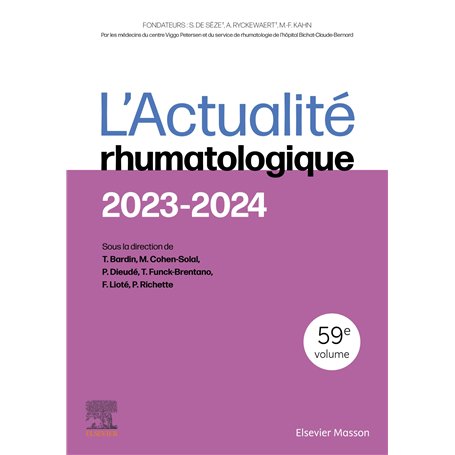 L'Actualité rhumatologique 2023-2024 87,08 €