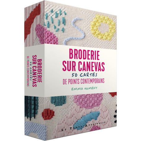Broderie sur canevas - 50 cartes de points contemporains