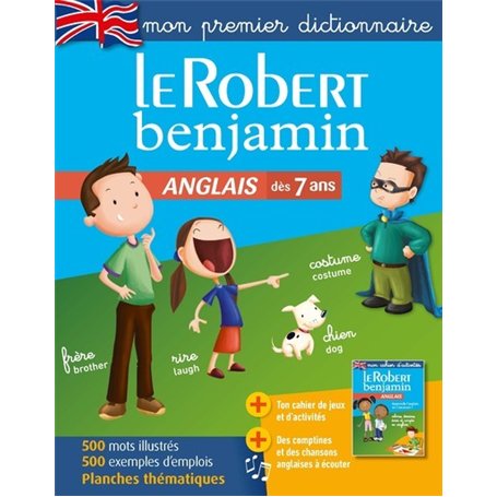 Le Robert Benjamin Anglais - Mon premier dictionnaire