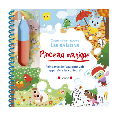 Pinceau magique - Cherche-et-trouve - Les saisons