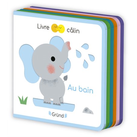 Livre câlin mini feutrine - Au bain