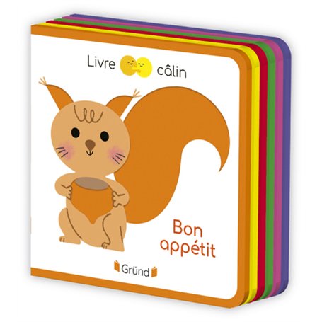 Livre câlin mini feutrine - Bon appétit