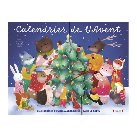 Calendrier de l'Avent - 24 histoires de Noël à accrocher dans le sapin