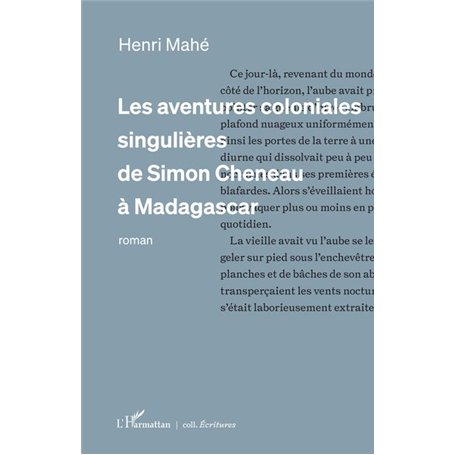 Les aventures coloniales singulières de Simon Cheneau à Madagascar