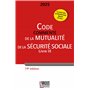 Code commenté de la mutualité 2025 - Code de la Sécurité Sociale (Livre IX)
