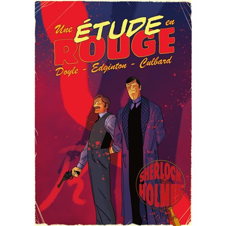 Les aventures illustrées de Sherlock Holmes - Une étude en Rouge