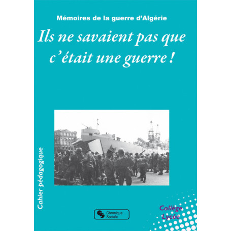 ILS NE SAVAIENT PAS C'ETAIT UNE GUERRE ! 14,19 €