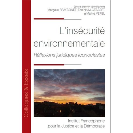 L'insécurité environnementale