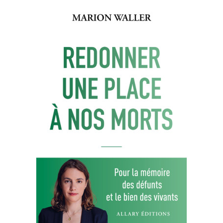 Redonner une place à nos morts