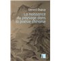 La naissance du paysage dans la poésie chinoise