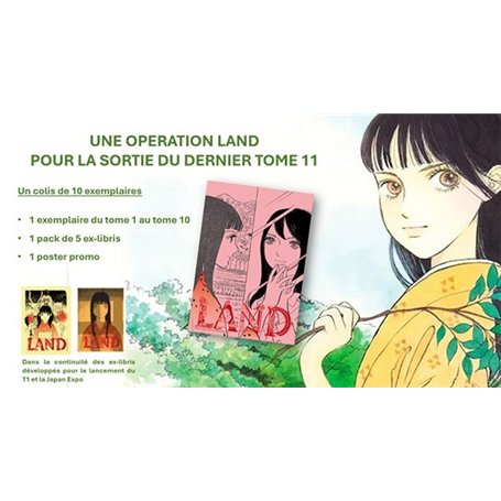 Colis 10 ex - série Land