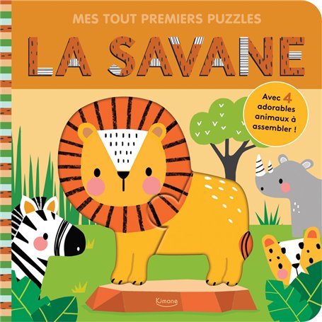 Mes tout premiers puzzles - La savane