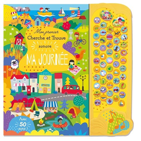 MON PREMIER CHERCHE ET TROUVE SONORE - MA JOURNEE