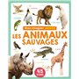 Mon imagier sonore - Les animaux sauvages