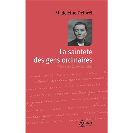 La sainteté des gens ordinaires 8,32 €