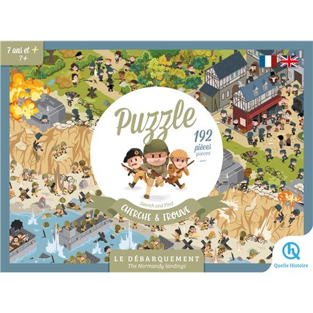 Puzzle Cherche et Trouve - Le Débarquement (2nde Ed)