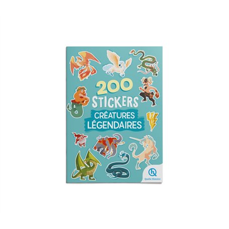 200 stickers - Créatures légendaires