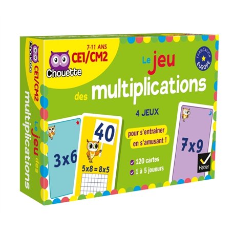 Chouette - Le jeu des multiplications CE1-CM2 9,74 €