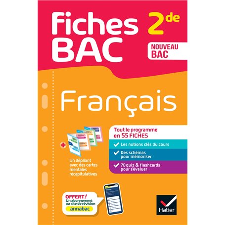 Fiches bac - Français 2de