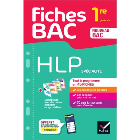 Fiches bac - HLP 1re générale (spécialité)