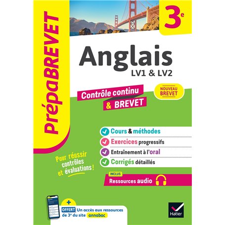 Prépabrevet - Anglais 3e - Brevet 2026