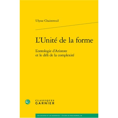 L'Unité de la forme