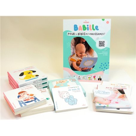 Colis Babille 11 ex + chevalet + livrets gratuits MILAN 2025