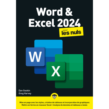 Word et Excel 2024 pour les Nuls