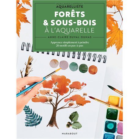 Arbres & forêts à l'aquarelle